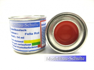 Schlepperlack Fella Rot  14 ml